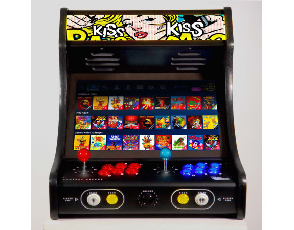 Borne Arcade Bartop Kiss Kiss Bang Bang