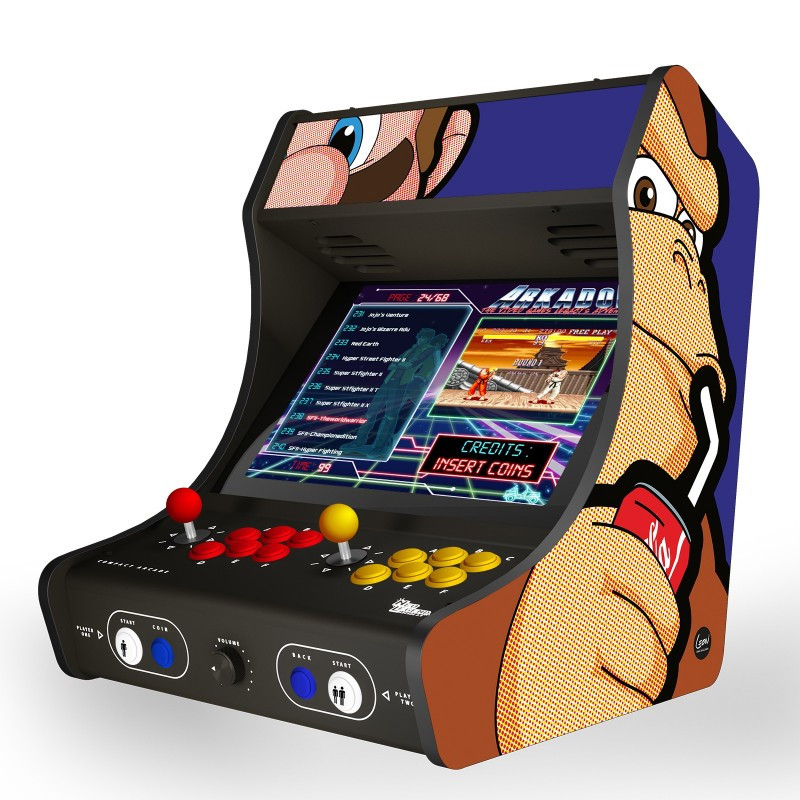 Borne Arcade Bartop Cola Kong – 1200 Jeux