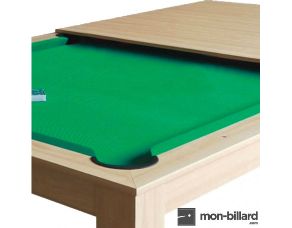 Billard convertible Garlando Miami Bois clair