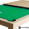 Billard convertible Garlando Miami Bois clair