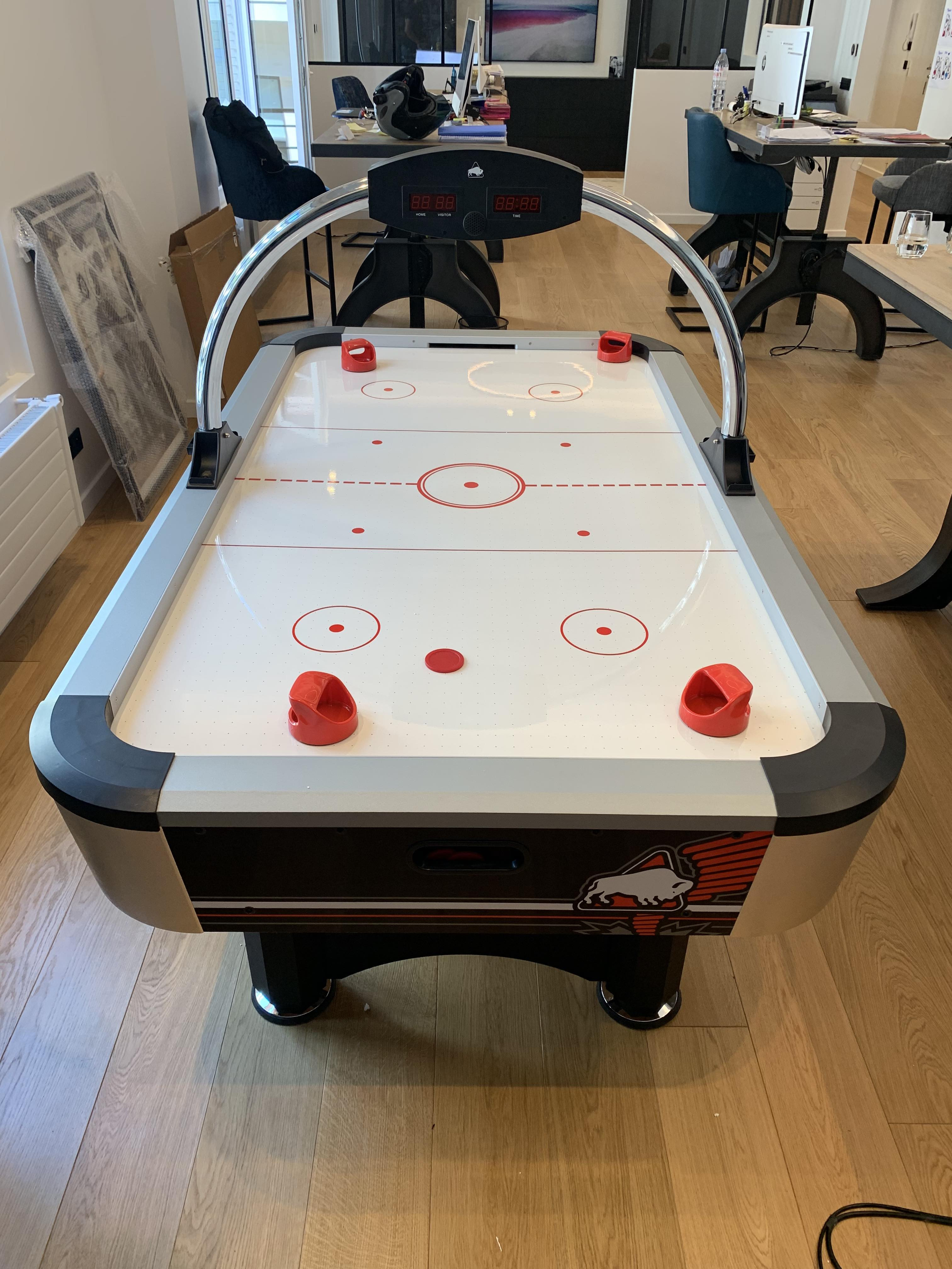 Table Air Hockey Hurricane Super Rapport qualité Prix