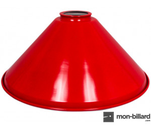 Abat-jour pour luminaire billard rouge