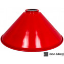 Abat-jour pour luminaire billard rouge