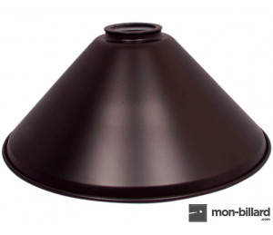 Abat-jour pour luminaire billard noir, 37 cm