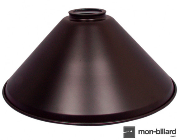 Abat-jour pour luminaire billard noir, 37 cm