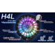 Jeu de fléchettes électronique connecté Vdarts H4L