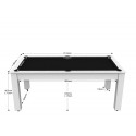 Billard table blanc