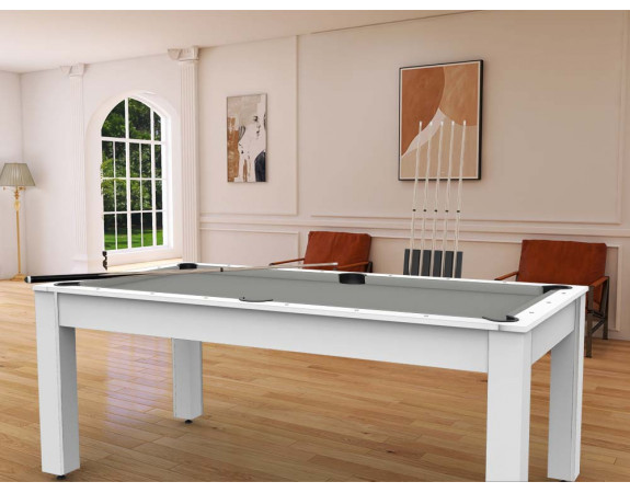 Billard table blanc