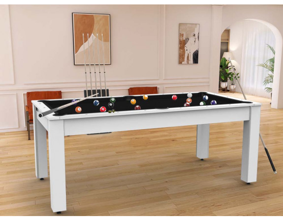 Billard table blanc