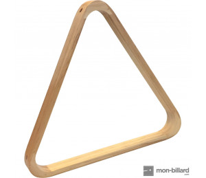 Triangle en érable clair pour billes 57,2 mm