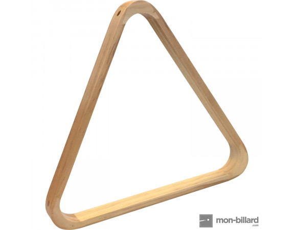 Triangle en érable clair pour billes 57,2 mm