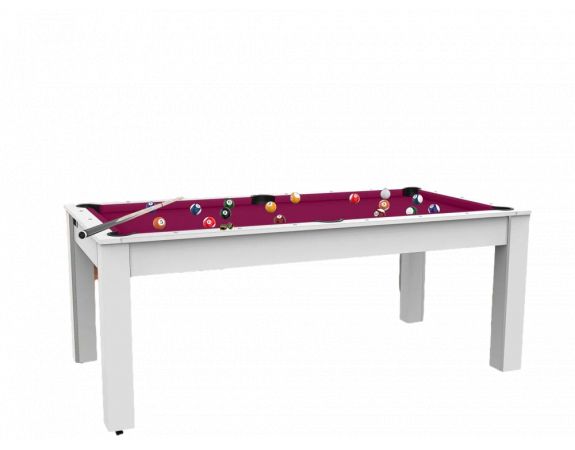 Billard table blanc