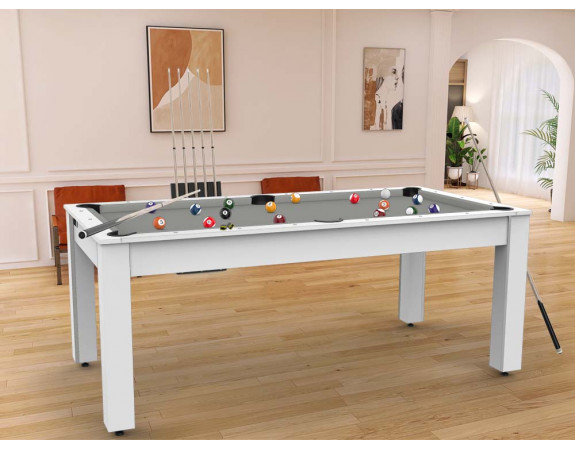 Billard table blanc