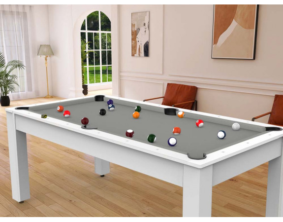 Billard table blanc