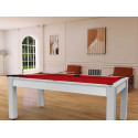 Billard table blanc