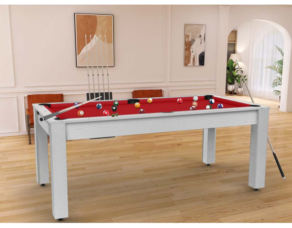 Billard table blanc