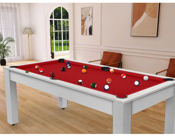 Billard table blanc