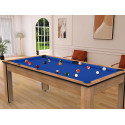 Billard convertible Delhi Bois Clair 6 ou 7FT