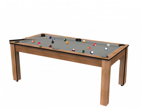 Billard convertible Delhi Bois Clair 6 ou 7FT