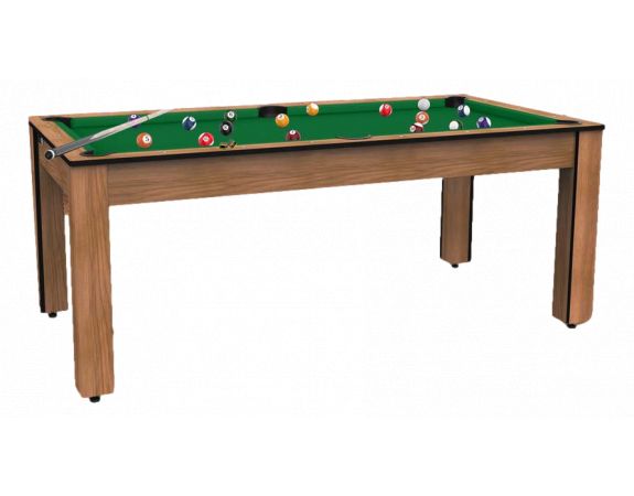 Billard convertible Delhi Bois Clair 6 ou 7FT