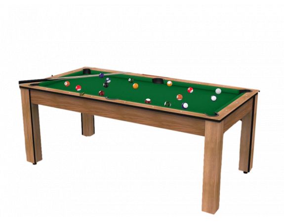 Billard convertible Delhi Bois Clair 6 ou 7FT