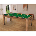 Billard convertible Delhi Bois Clair 6 ou 7FT