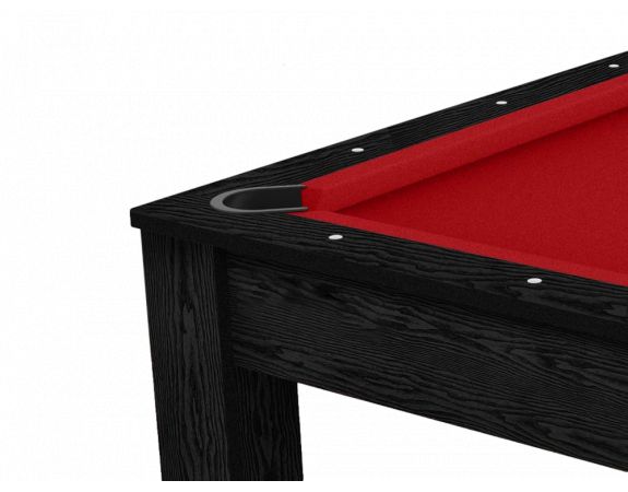 Table billard convertible Santiago Noir Pas Cher ! Billard 7ft Convertible  Table à Manger