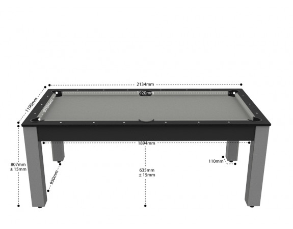 Billard Manhattan convertible