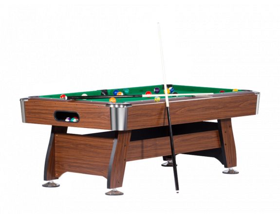 Billard Américain 6 ou 7 ft Bois foncé