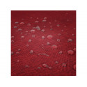 Nappe rectangulaire effet lin imperméable Rouge