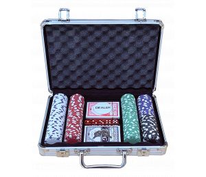 Malette de poker en aluminium 200 jetons 11,5g