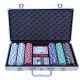Malette de poker en aluminium 300 jetons 11,5g