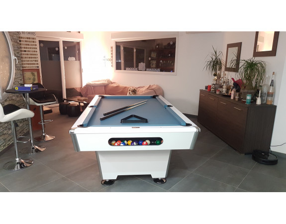 Billard Américain Triumph Blanc 7FT