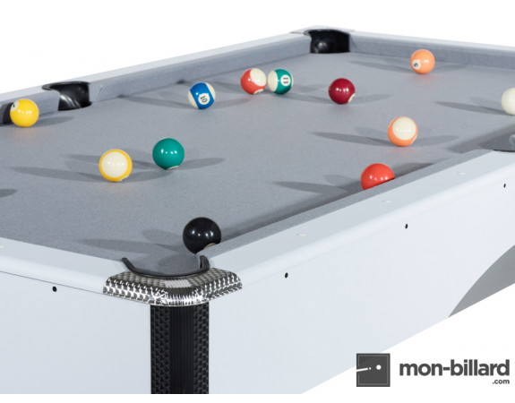 Billard Américain 7 ft Blanc Design