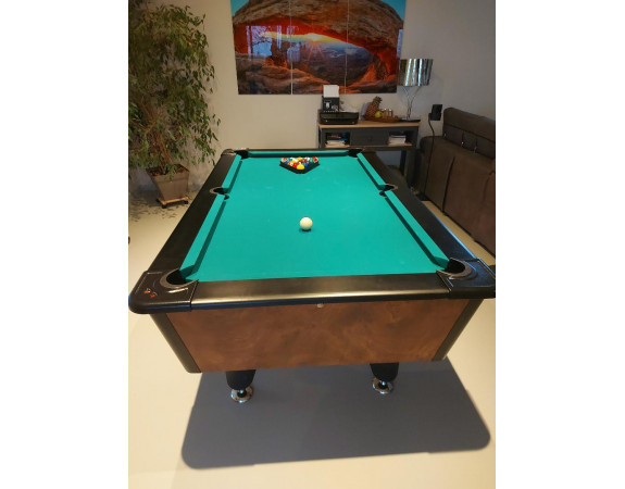 Billard Américain Garlando Ambassador 6FT Monnayeur