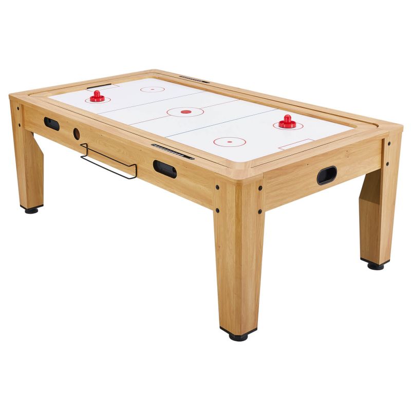 Table Multi Jeux rotative 4 en 1 – Billard, Hockey, Ping Pong, Table