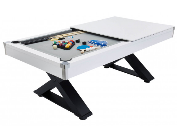 Billard table Guillaume Cross Blanc 7 FT