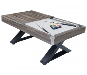 Billard table Guillaume Cross Bois Gris 7 FT