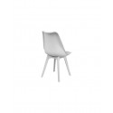 Chaise ergonomique Karl - Blanche - Set de 4 pièces