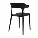 Chaise ergonomique Gabriel - Noire - Set de 4pcs