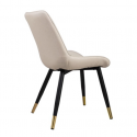 Chaise ergonomique Emmanuel - Crème - Set de 4 pieces