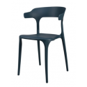 Chaise ergonomique Gabriel - Bleue - Set de 4pcs
