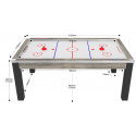 Air Hockey convertible Toronto industriel 7 Ft