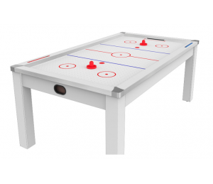 Air Hockey convertible Toronto Blanc 7 Ft