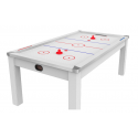 Air Hockey convertible Toronto Blanc 7 Ft