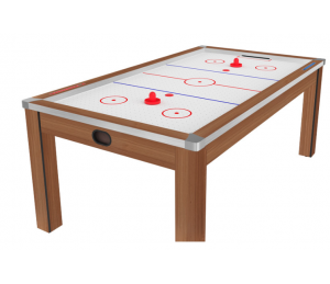 Air Hockey convertible Toronto bois Foncé 7 Ft