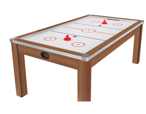 Air Hockey convertible Toronto bois Foncé 7 Ft