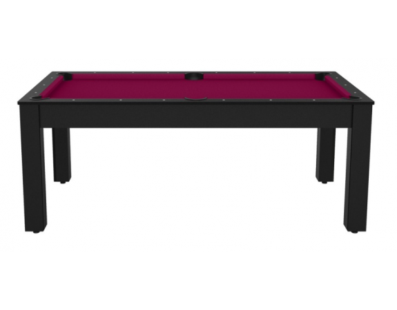 Billard Convertible Delhi Noir 7FT