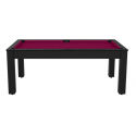 Billard Convertible Delhi Noir 7FT