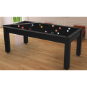 Billard Convertible Delhi Noir 7FT